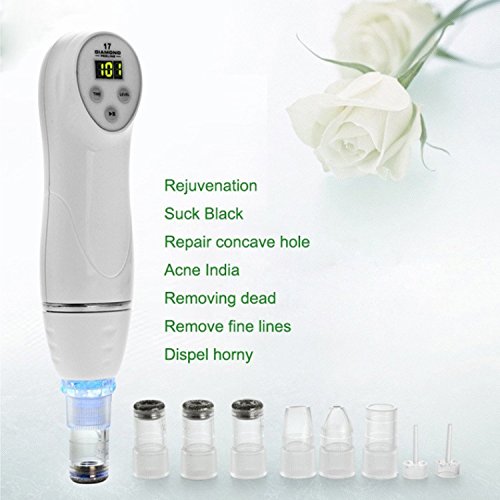 Beauty Nymph tragbare Diamond Microdermabrasion Pen Maschine Peeling Dermabrasion Hautpflege Vacuum Massage Schönheit Ausrüstung, exfoliert und resurfaces die Haut - 7