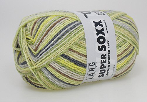 Lang Yarns Super Soxx Cotton Stretch 100 g Sockenwolle neue Farben 17
