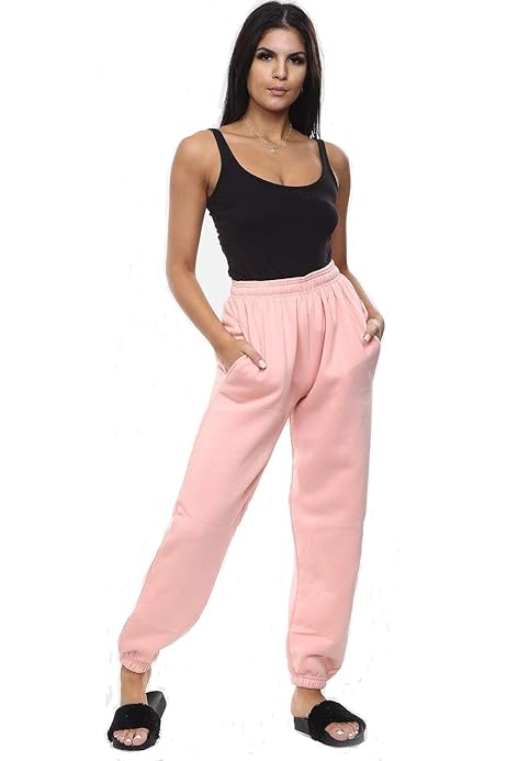 fluffy tracksuit bottoms