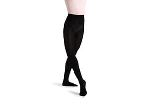 Capezio Ultra Hold Footed Dance Tights, Women's Hold & Stretch, Semi Opaque, Professional Seamless Ballet Tights With Elasticised Waistband for Jazz, Musical Theatre, N14