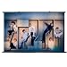 Produktbild Yovvin BTS Rollbild Kakemono aus Stoff Poster, Kpop Bangtan Boys [Love Yourself  Answer] Hanging Paintings Wall Scroll, A.R.M.Y(L - 60 x 40 cm Style 01)