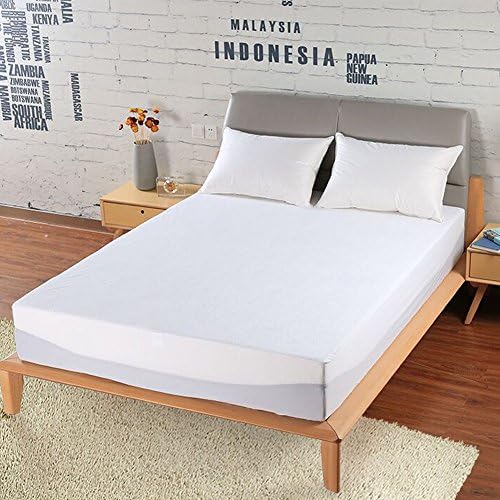 Waterproof Bed Mattress Protector Cover Bug Proof Dust Mite Hypoallergenic Protection Mattress Pad Full