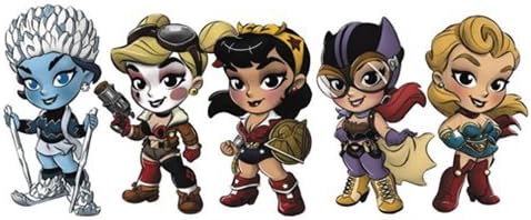 Cryptozoic Entertainment DC Comics Bombshells Blind Tins Vinyl Figures Series 2 Display 7 cm (12)