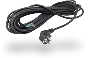 MISTERVAC Kabel zasilający kabel zasilający kabel naprawczy odpowiedni do Bosch Gas 35 L, M SFC, AFC