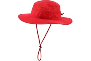 Magracy Unisex Outdoor Mesh Bucket Hat Sommer Breite Krempe UV-Schutz Hut Fischerhut
