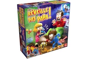 Goliath Réveille Pas Papa - Jeux de Société Drôle pour Enfants - A partir de 4 Ans - Développant Concentration, Réflexion et Motricité - A Jouer en Famille ou entre Amis - 2 à 6 joueurs