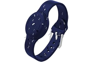 ONEONTA Airtag Bracelet for Kids, Airtag Wristband Kids with Adjustable airtag band,Waterproof silicone Airtag holder, Airtag Bracelet Compatible Apple air tag for toddlers kids adults