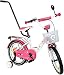 Produktbild Kinderfahrrad Princess Bike 12 Zoll pink/weiß mit Rücktrittbremse
