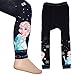 Produktbild Strick Leggings - " Disney Frozen - die Eiskönigin " - Größe 5 bis 7 Jahre - Gr. 122 / 128 __ 80 % Baumwolle - Thermo gefüttert - warme Winter Frottee Legging / Stricklegging lang - für Mädchen & Jungen - Kinder - Leggin Hose / Leggins / Winterleggings - Kinderlegging - Strumpfhose ohne Füße - Unterhosen / Kinderstrumpfhose - Kinderleggins - Frotteeleggin - Unterhose - Unterwäsche - völlig unverfroren Prinzessin Elsa Anna Arendelle - Olaf
