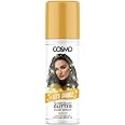 CD COSMO DESIGNS Temporary Gold Glitter Hair Colour Spray 100ml For Unisex, Suitable for All Hair Types, Hair Color, Haircare, Beauty