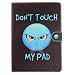 Produktbild iPad Air 2 Hülle, A-BEAUTY Cartoon Muster Premium PU Leder Flip Brieftasche Cover Schlank Ständer und Auto Schlaf / Wach Buchstil Schutzhülle für Apple iPad Air 2 (iPad 6), Zorn