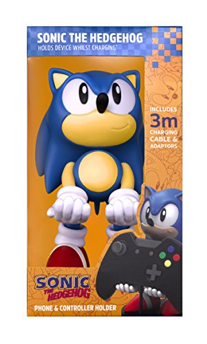 Collectable Sonic The Hedgehog Cable Guy Device Holder Works with PlayStation and Xbox Controllers and All Smartphones - PlayStation 4 [Edizione: Regno Unito]