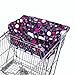 Bambella Shopping Trolley Cover / Shopping Cart Cover For Baby or Toddler, Cotton, Universal Size, Machine Washable - Purple Circles