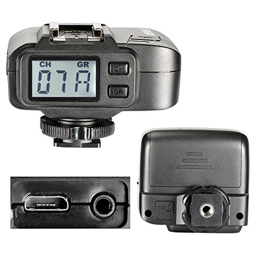 Neewer   N1T-N iTTL 2 4 G 32 canaux sans fil flash  1     metteur   1   Receiver  Pour Nikon DSLR Tels que D7200 D7100 D7000 D5300 D5000  Studio Flash et Flash Speedlite
