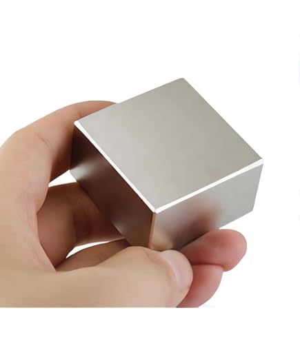 Neodym Quadermagnet – 50x15x15mm, Vernickelt, N52, Axial Magnetisiert