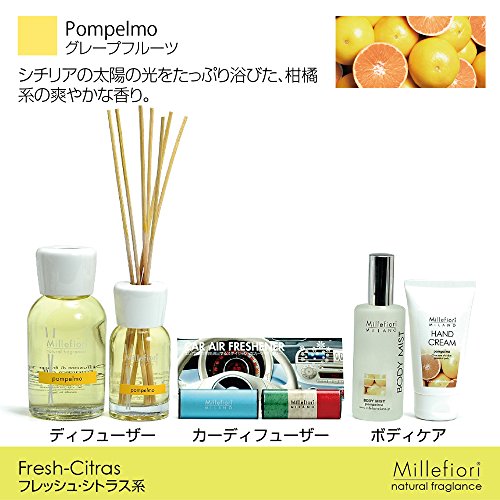 Millefiori Milano Nachfüllflasche Raumduft Natural Fragrance Pompelmo (0,25l) - 4