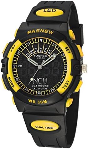 Student e-table / outdoor sports watch / men and women watch / waterproof watch-yellow