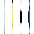4 Pcs Ear Cleaning Tool Spiral Double Head Ddesign Ear Cleaning Tool Ear Wax Pickers with Soft Silicone Brush for Ear Cleaning
