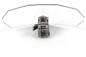 Arashi Deflectores del parabrisas Clip de extensión del parabrisas para BMW HONDA SUZUKI YAMAHA KAWASAKI R1200GS GS 1200 GS1200 F800GS R1150GS R1250GS Accesorios para motocicletas Gris