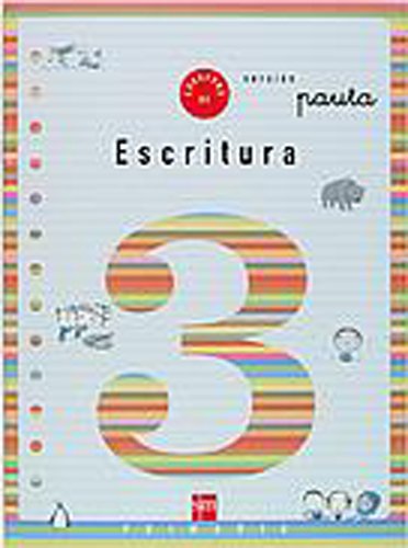 Cuaderno 3 de escritura, pauta 1 primaria