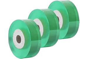 QWEPU Rouleaux de Ruban Greffage Transparent, 3 Rouleaux 2cm X100M Ruban Greffage, Ruban de Greffage de Plante Transparent pour Greffage de Jardin, Pépinière, Semis, Fleurs