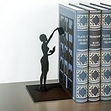 Balvi – Buchstuetze The Library Schwarz - 3