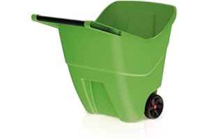 Prosperplast Carro de Jardin Load & Go 85 L en Color Verde Oliva 97,9 x 59,5 x 68,9 cm