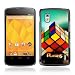 Produktbild Gummi Hard Protective Shell Schutzhülle für LG E960 Nexus 4 – Rubics Cube