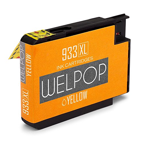 WELPOP Ersatz für HP 932XL 933XL Druckerpatronen, 1 Gelb/ 1 Blau/ 1 Rot, Hoher Reichweite Kompatibel mit HP Officejet 6700 Premium 6600 7612 7110 6100 7610 - 2
