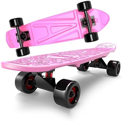 Huifang Scooter QFFL Scooter Four-round Beginner Banana Plate Children Skateboard Small Fish Plate Street Brush For Men And Women Shock-absorbing Sliding Block 5 Colors Optional (Color : A)