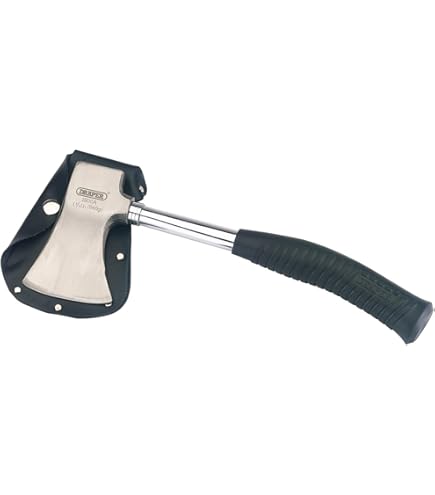 Hachette Miniature Xforst X-CA2 - 23 Cm, Acier Carbone, Manche Fibre De Verre, 560 G, Avec étui (idéale Camping, Jardin)