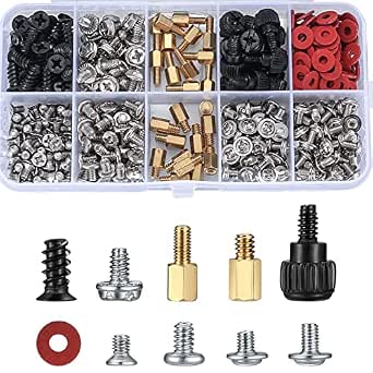 100 Stück Computer-Gehäuseschrauben – 6-32 X 6 Mm, Rändelkopf, Aus Metalllegierung Für DIY-Reparaturen