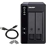 QNAP TR-002 2 Bay Desktop NAS Expansion - Optional Use as a Direct-Attached Storage Device