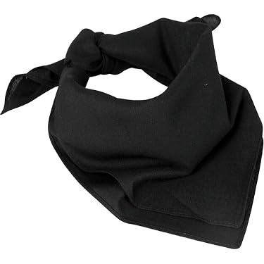 COMVIP Bandana Uomo In Raso Di Seta – Sciarpa Quadrata 60x60 Cm Con Pois, Protezione Solare Estate - 2