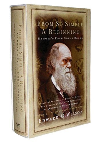 From So Simple a Beginning: Darwin's Four Great Books (Voyage of the Beagle, The Origin of Species, The Descent of Man, The Expression of Emotions in Man and Animals) by Charles Darwin (2005-11-17) gratuit From So Simple a Beginning: Darwin's Four Great Books (Voyage of the Beagle, The Origin of Species, The Descent of Man, The Expression of Emotions in Man and Animals) by Charles Darwin (2005-11-17) gratuit