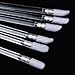 Ularma 100pcs Disposable MakeUp Lip Brush Lipstick Gloss Wands Applicator Make Up Tool