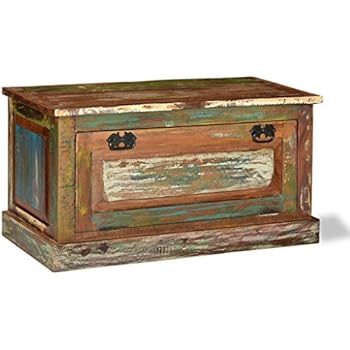 vidaXL Schuhbank Altholz Schuhschrank Schuhregal Sitzbank Flurbank