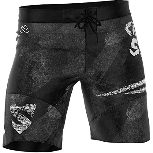 SMMASH Pantaloncini Men's Compression CrossFit Shorts WOD BOARD (M)