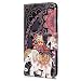 Produktbild Huawei P20 Pro Case Flip Wallet ivoyi Schutz PU-Leder Tasche Bumper Schutz Magnetic Ständer Soft TPU Innen Cover für Huawei P20 Pro & One Touch Pen, Mandala Elefant Bemalt