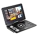 Produktbild CZWXCD Tragbarer DVD-Player, 13,9 Zoll 270 ° drehbarer Bildschirm mit Akku, Unterstützung für USB/SD/TV/Spiel/Videoeingang/Ausgang