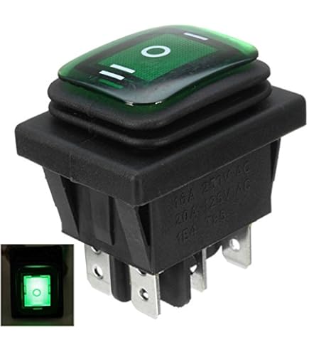 5 stuks tuimelschakelaars met 3 standen, 250 V, 6 A, mini-schakelaar 5 stuks tuimelschakelaars met 3 standen, 250 V, 6 A, mini-schakelaar