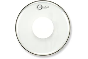 Aquarian RSP2-PD14 Response 2 Series - 14 inch Drumhead Powerdot - 2 Ply - Clear