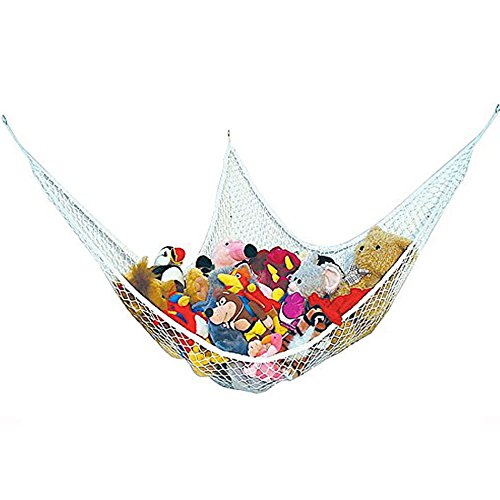 Baby Kids Large Soft Toy Storage Hammock Bag Net Collecting Organizer for Bedroom Bathroom