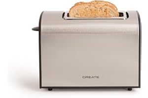 IKOHS CREATE/SUPREME TOAST/Tostadora/SIstema de auto-elevación, 3 funciones, 2 Ranuras, tiempo regulable, 6 niveles de potencia, 920W