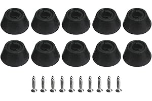 POHOVE Lot de 10 embouts de queue de billard en caoutchouc pour queue de billard, tête de billard, queue de billard, fond à enfiler sur le club.