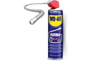 ‎WD-40 WD-40 Multifunktionsprodukt Flexible 400ml – Mit biegsamem Sprührohr für enge Stellen, löst festsitzende Mechaniken & Rost, beseitigt Quietschen, verdrängt Feuchtigkeit, schützt & reinigt
