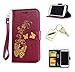 Produktbild Silikonsoftshell PU Hülle für Samsung Galaxy S4 mini i9190 (4,3 Zoll ) Tasche Schutz Hülle Case Cover Etui Strass Schutz schutzhülle Bumper Schale Silicone case+Exquisite key chain X1#AW (3)