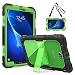 Produktbild TiMOVO Hülle Ersatz für Samsung Galaxy Tab A 10.1", [Heavy Duty] Stoßfest Robust Ganzkörperabdeckung Schutzhülle Kompatibel für Samsung Galaxy Tab A 10.1 Zoll 2016 (SM-T580/T585), Schwarz/Grün