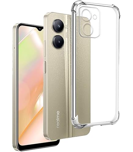 GOGME Cover per Realme C11 (2021), Placcatura TPU Custodia Protettiva, AntiGraffio Silicone Morbida TPU Ultra Sottile ma Resistente Case Caso. Nero
