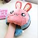 Produktbild kelaina Cartoon USB Beheizte Maus Pad Handwärmer Maus Pads mit Handgelenksschutz, Hase, 23*20.5cm